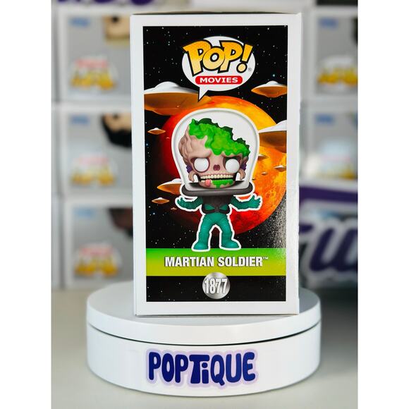 Mars Attacks Martian Soldier Funko Pop! #1877 - Specialty Series - CHASE - Picture 3 of 6